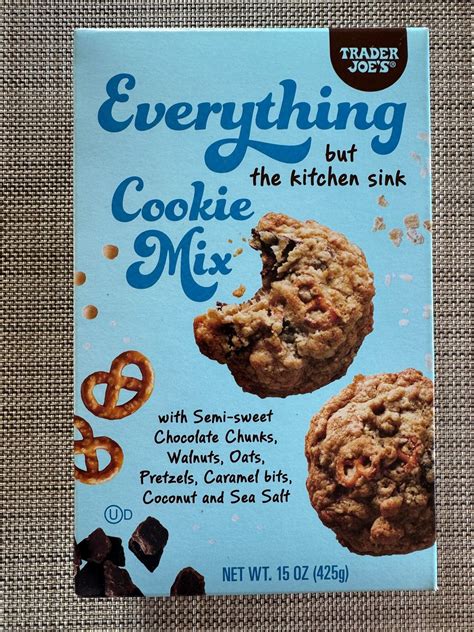 Trader Joe's Everything but the Kitchen Sink Cookie Mix - Review - Club Trader Joe's