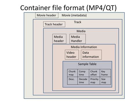Image result for MP4 Container Format