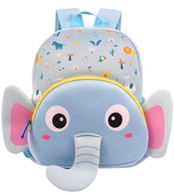 Buy Toyshine 12" Cute Elephant Face Backpack for Kids Girls Boys ...