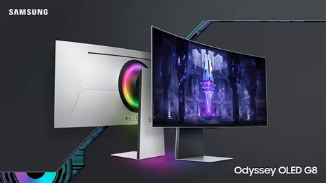 Samsung Gaming Monitors unveiled-Samsung Odyssey OLED G8, Odyssey G7 ...