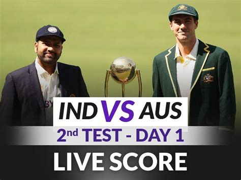 India vs Australia 2nd Test Live: Rohit Sharma returns for pink-ball ...