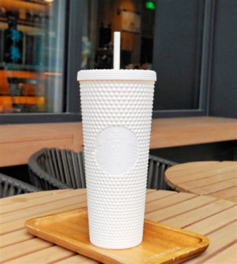 2023 Starbucks China Tumbler White Matte Diamond | Ubuy India