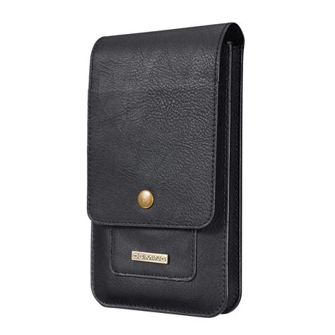 Realme 2 Pro Waist Holster Pouch Cover Leather Card Wallet Belt Clip ...