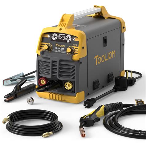 Snapklik.com : 200M MIG Welder 3 In 1 Flux MIG/Solid Wire/Lift TIG/Stick Welder 110 / 220V Dual ...