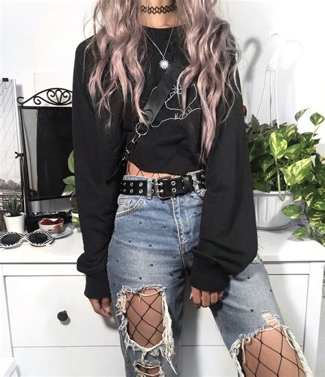 Grunge Aesthetic Drawings Outfits at Wiley Gunn blog