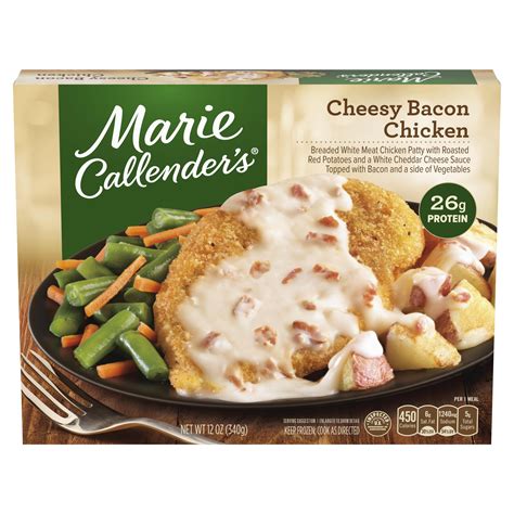 Marie Callender's 26g Protein Cheesy Bacon Chicken Frozen Meal - Shop ...