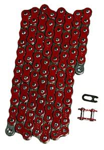 Factory Spec FS-520-NZR-98 Red 520-Pitch 98-Link Precut NZ Chain ...