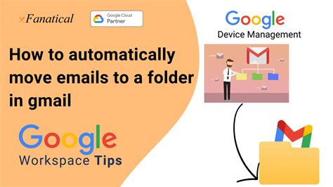 How to automatically move emails to a folder in gmail