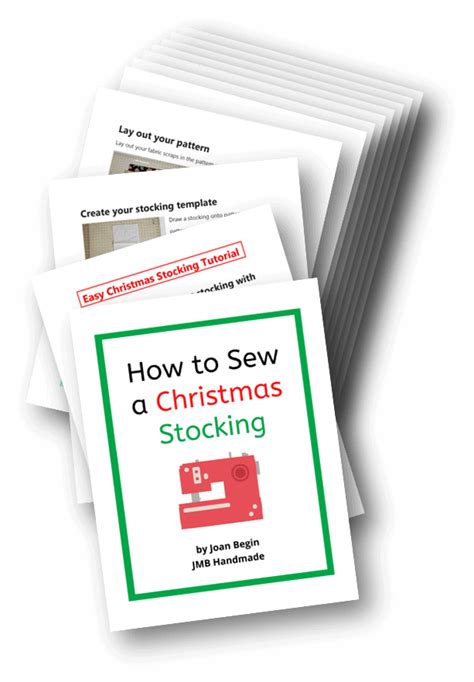 Easy Tutorial for Christmas Stocking 的图像结果