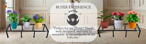 Niyara | Metal Planter Stand | Plant Stand for Pots| Outdoor Plant ...