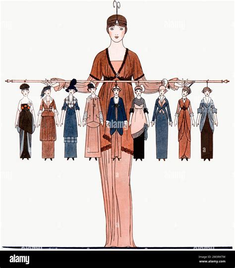 Spring season fashion of 1913 Stock Photo - Alamy