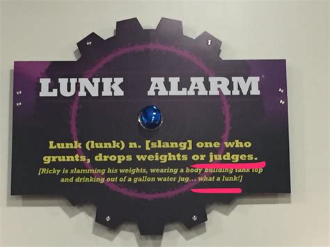 The "Lunk Alarm" at Planet Fitness is meant to call out those who judge ...