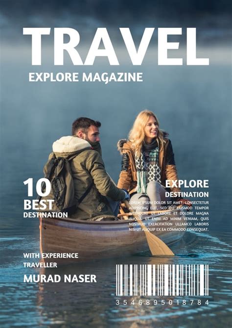 Travel Magazine Cover 的图像结果