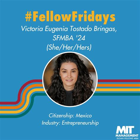 MIT Sloan Fellows MBA Program on LinkedIn: #fellowfridays