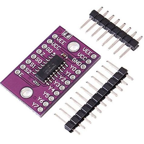 CJMCU-4051 74HC4051 8 Channel Analog Multiplexer/Demultiplexer Breakout ...