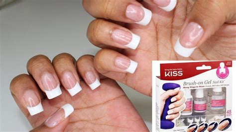 kiss brush on gel nail kit dollar general
