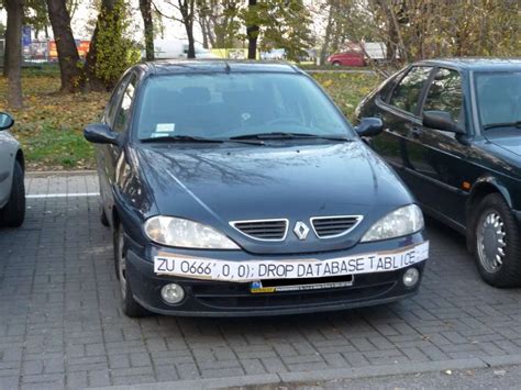 Image result for SQL Injection License Plate