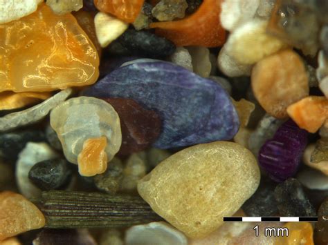 Sand Under Microscope 250x
