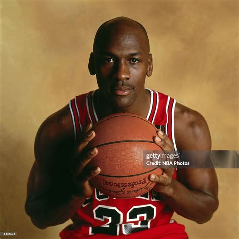 Michael Jordan of the Chicago Bulls poses for a portrait during the ...