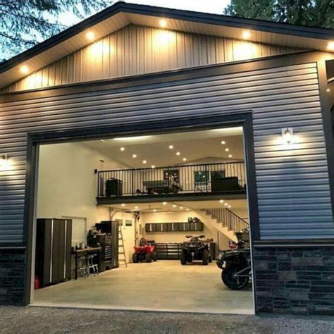 10 Extraordinary Garage Designs For You Who Like Automotive | Metal ...