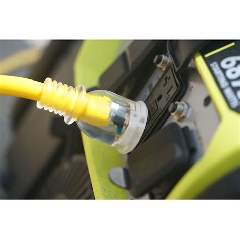 Yellow Jacket YJ 50-ft 10/3 3 Prong Yellow Outdoor SJTW Heavy Duty ...