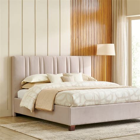 Buy Stellar Elite NXT Ameila King Bed - Cream from Home Centre at just ...