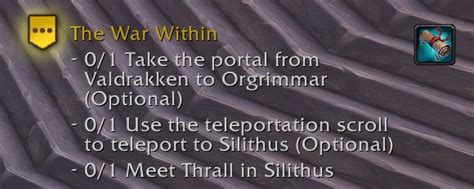 The War Within Pre-Patch Week 2 Now Live - Radiant Echoes, New Story ...