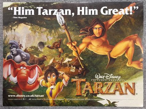 Tarzan Disney Movie Poster