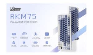 RK ROYAL KLUDGE RK M75 Wireless (RK Pale Green Switch) Bluetooth ...