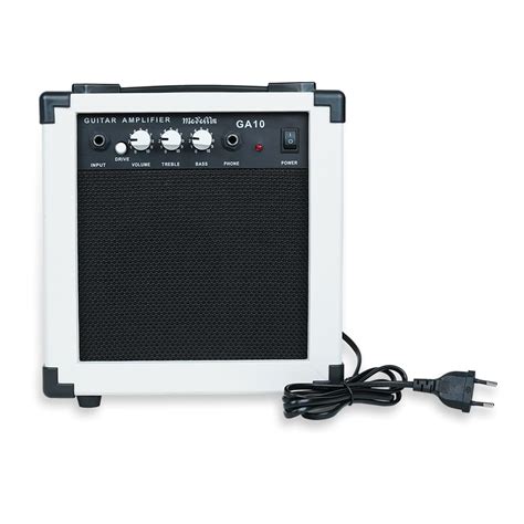 Medellin MED-AMP-10WH Home Series 10W Guitar Amplifier | 4" Speaker ...