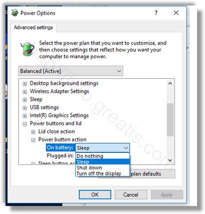 Image result for How to Change Power Button Action