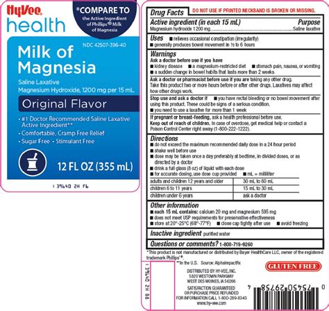 Safety Data Sheet Milk Of Magnesia at Priscilla Scott blog