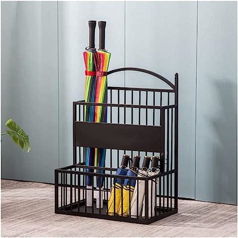 INDIAN DECOR. 567762 Umbrella Stand/Rack/Holder, Metal Wrought Iron ...