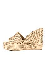 Jeffrey Campbell Sunlit Wedge Sandal in Natural | REVOLVE