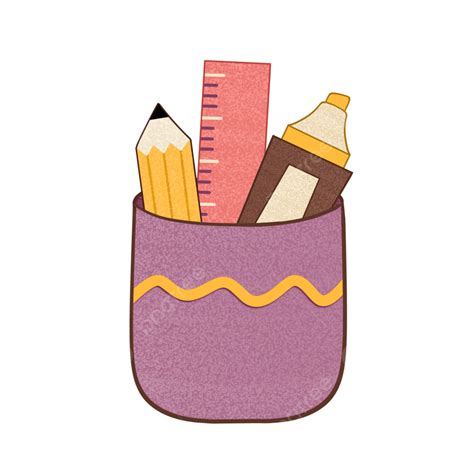 Cute School Supply Clipart