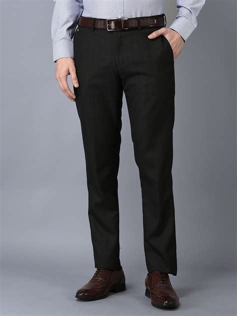 CANOE MEN Formal Trouser Black Color – CANOE TRENDS