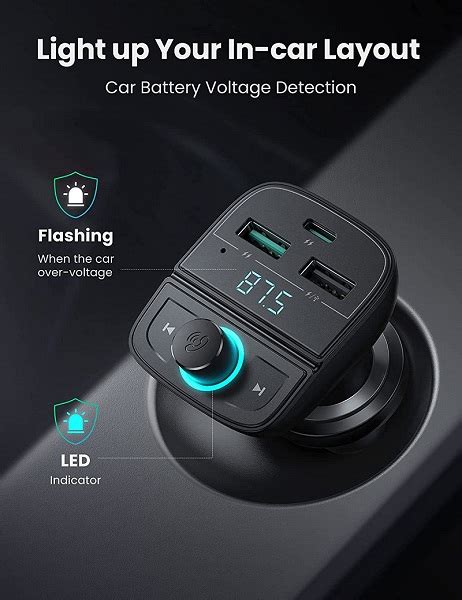 Rezultat imagine pentru Bluetooth FM Transmitter Car