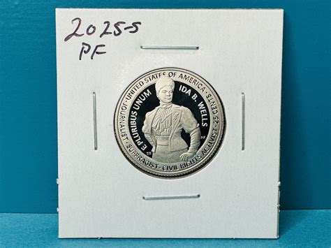 2025-S Proof Ida B Wells American Women Quarter - For Sale, Buy Now ...