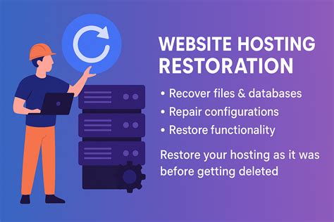 How to restore expired website hosting?
