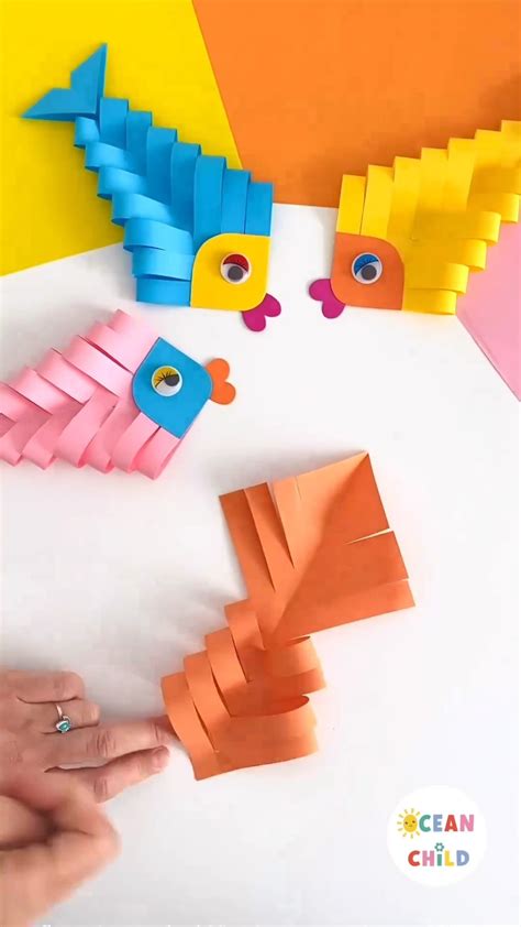 Image result for DIY Paper Fish Craft