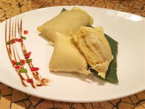 猫山王榴莲班戟 Musang king durian pancake @kerryhotelbeijing 海天阁 … | Flickr
