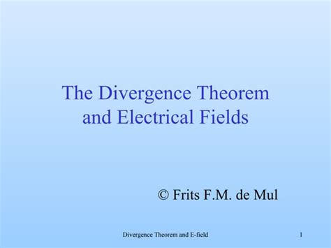 Image result for Divergence Theorem
