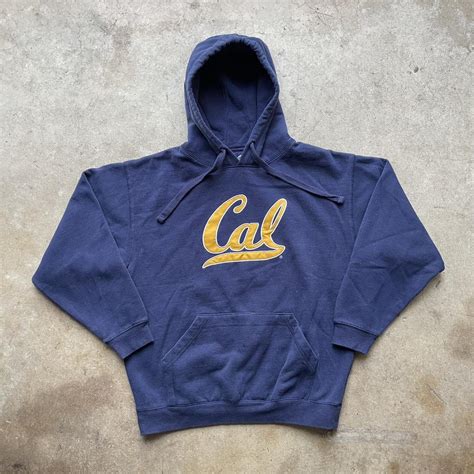 Vintage CAL Berkeley University Hoodie Sweater... - Depop