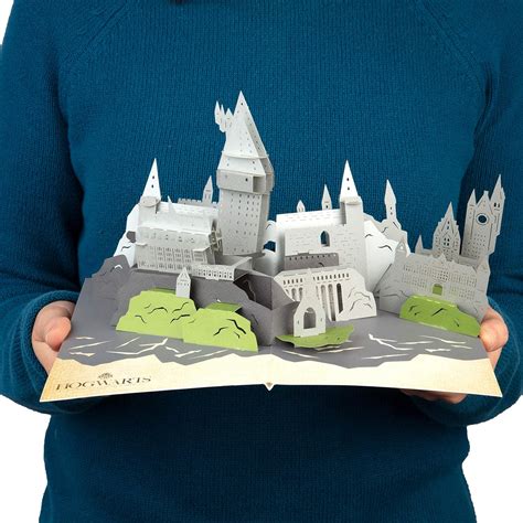 Buy Harry Potter Hogwarts Castle Pop-Up Card - Deluxe Handcrafted Pop ...