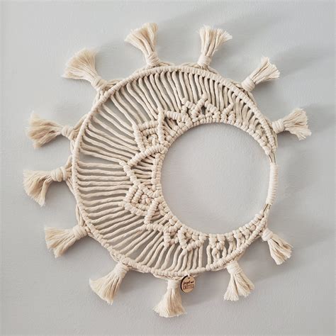 Image result for Macrame Moon Tutorial