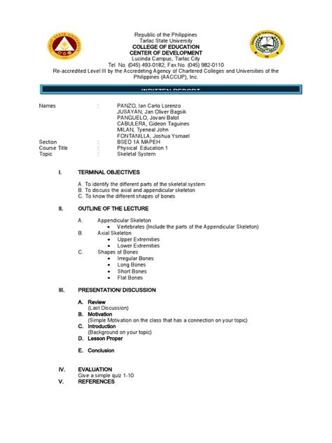 Image result for Written Report Format