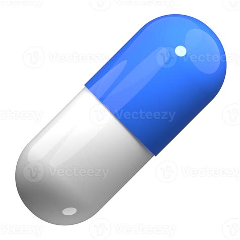 3d white and blue pill. 3d rendering capsule pill. Blue medical pill. 3d render illustration ...