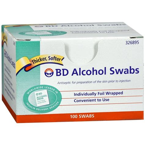 BD Alcohol Swabs – 100 EA – Medcare | Wholesale company for beauty and ...