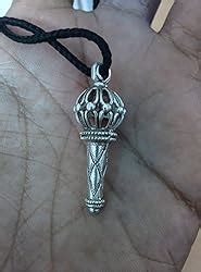 Silvostyle Oxidized Silver Silver Pendant for Unisex : Amazon.in: Fashion