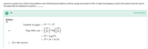 CO and Architecture: Made Easy Test Series : Assume a system has a ...